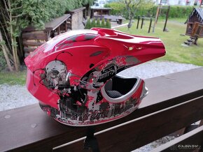 Prodám dětskou motocrossovou helmu vel.XS 49 - 50. - 2