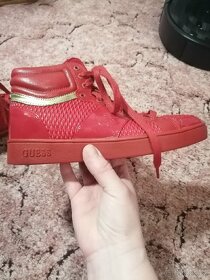 Červené kotníkové boty - 2
