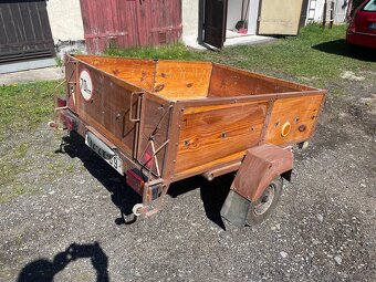 Přívěsný vozík, vlek za auto - 2