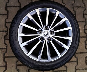 Disky originální Škoda Karoq 215/50 R18 - 2