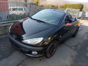Peugeot 206 cc 1.6 -80kw,cabrio,rok2003,stk,top - 2
