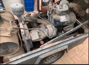 Stavební diesel kompresor motor Deutz - 2