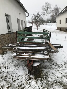 Prodám velkou plošinu za traktor, levně - 2