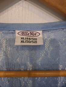Dámské halenky 2 ks s krajkou vel. XL, zn. ElleNor - 2