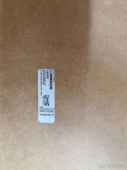 IKEA Linmon stůl - bílý - včetně 4 ks teleskop. nohou - 2