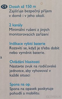 Chůvička Philips SCD470/00 - 2