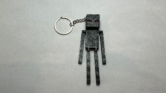 3D tisk Minecraft klíčenka - 2