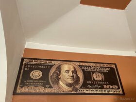 Obraz na plátně 100 $ - 2