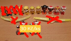 Figurky/náramky/přívěšky Paw patrol/Tlapková patrola - 2