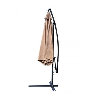 Nový kávový slunečník 350 cm - 2
