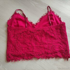 Červený croptop - 2