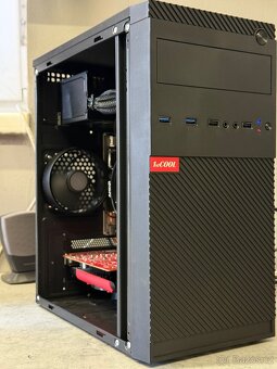 Levný herní PC Ryzen 4300 / 16GB / GTX1050Ti 4GB / nvme - 2
