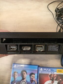Playstation 4 slim 500GB CUH-2216A + 2 Ovladače + 3 Hry - 2