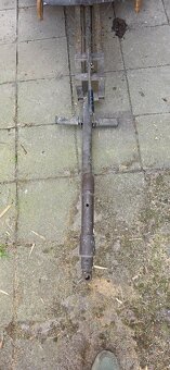 Vozík za teru / malotraktor s brzdou a sedačkou - 2
