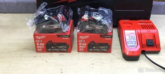 Nová sada Milwaukee M18NRG-502X(2x baterie, nabíječka,kufr) - 2