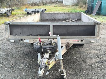 Přívěs Agados Adam S, 2600kg,sklopný+nájezdy. - 2