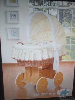 My Sweet Baby proutěný košík pro miminko - 2