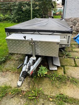 Přívěsný dvouosý vozík za auto - 2