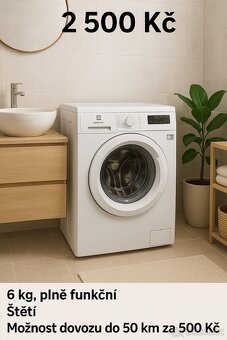 Pračka Electrolux PerfectCare 600 – 6 kg slim - 2