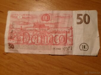 50 korun kosmetických. - 2