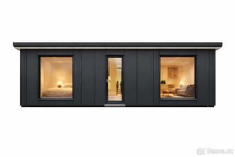 Celoroční domek , montovaná stavba. - 2