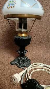 Stará kovová lampička - 2