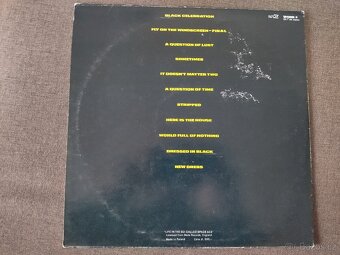 LP - DEPECHE MODE - Black Celebration - SX-T 84 - 2
