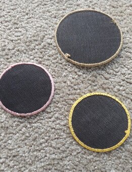 Nášivky na kocarek suchý zip - 2