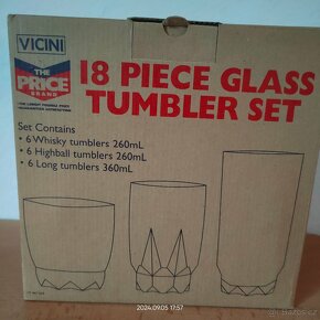 Prodám sadu sklenic - 2