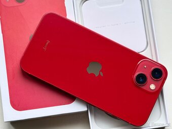 iPhone 13 Red BATERIE 100% TOP - 2