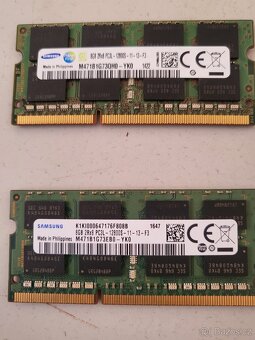 DDR3 8 gb RAM notebook - 2