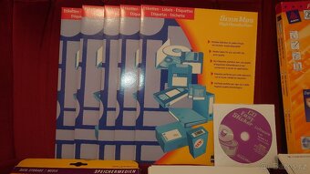 Originál lepiace štítky na Minidisc - 2