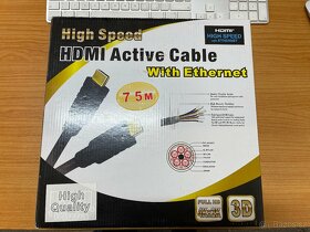 HDMI Kabel PremiumCord HDMI High Speed propojovací 7m - 2