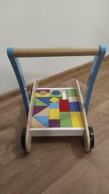 Dětský dřevěný vozíček - 2