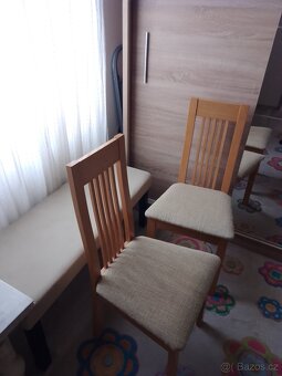 Dvě polstrované židle - 2