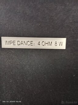 Reproduktory 4 OHM 8W

 - 2