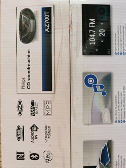 Radiopřijímač s CD Philips AZ700T - 2
