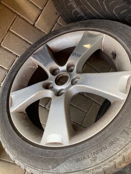Alu kola 17” 5x114,3 a pneu 205/50/R17 - 2