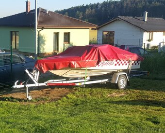 Motorový člun Mackay, závěsný motor YAMAHA 8HP - 2
