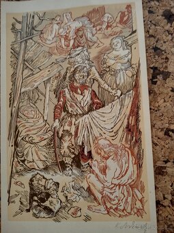 Grafika - K.Svolinský - 4 dřevoryty - 2
