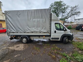 Fiat Ducato 2.3 JTD, 96 kW,plachta, plošina 750 kg, AC. - 2
