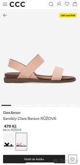 Sandály Clara Barson vel. 37 - 2