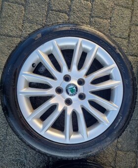 Alu kola 17 " orig Škoda Octavia II Laurin &Klement - 2