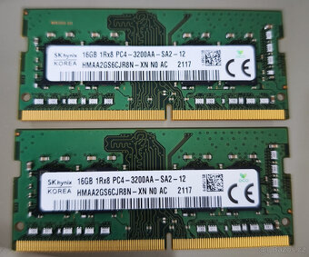 2x 16 GB RAM, DDR4, 3200 MHz, Lenovo - 2
