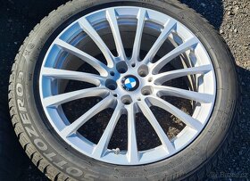 Orig. Alu kola BMW 5 G30, Pirelli 245/45R18, 5mm - 2