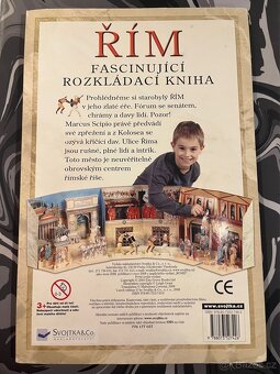 Řím – Prostorové leporelo dávné civilizace – jako nové - 2