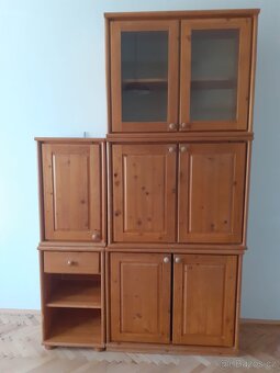 Skříňky set dřevo masiv - 2