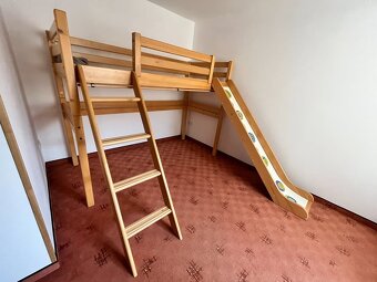 Dětská postel Domestav - horní spaní s klouzačkou - 2