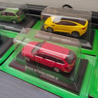 Kovové modely Škoda 1:43 - 2