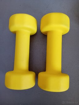 2 neoprenové činky 2 kg - 2